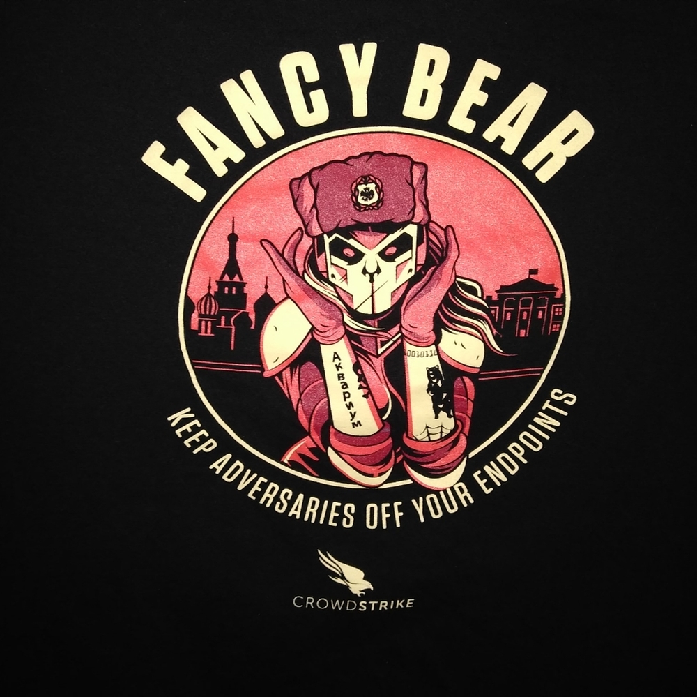 Russian fancy bear t-shirt xl.